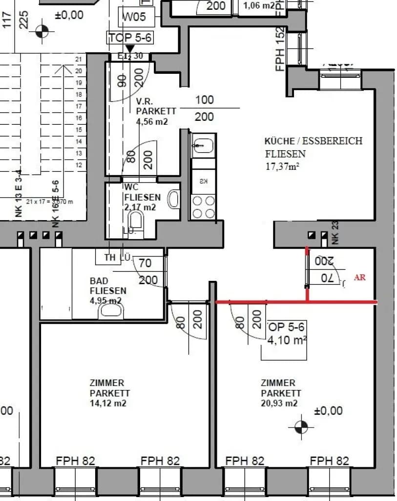 2-Zimmer-Wohnung kaufen in Wien – 64,1 m², € 249.000 – Bild 7 von 8