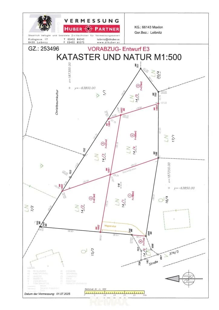 Grundstück kaufen in Leibnitz – 1 375 m², € 140.000 – Bild 6 von 6