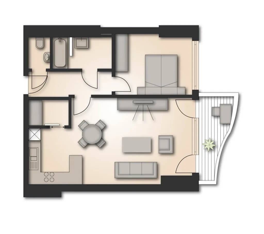 2-Zimmer-Wohnung mieten in Wien – 66,47 m², € 1.529 – Bild 12 von 12