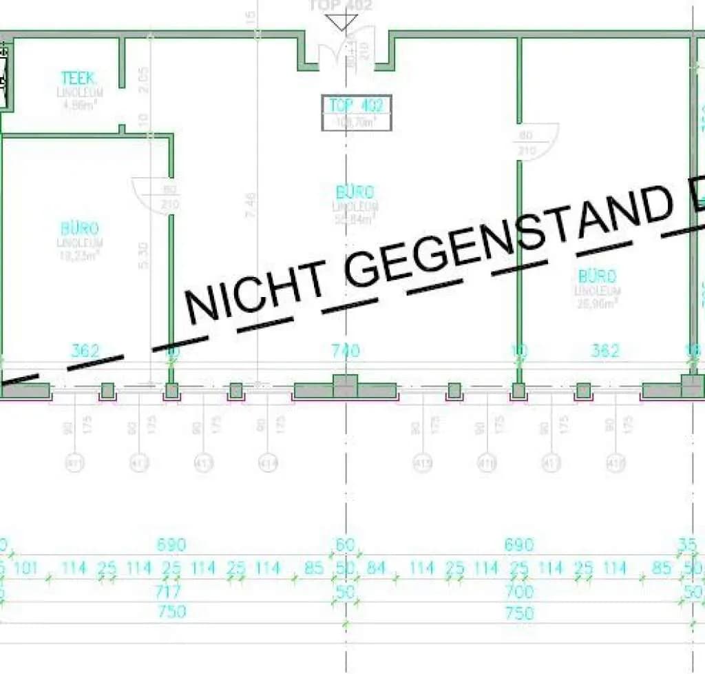 4-Zimmer-Gewerbeimmobilie mieten in Mödling – 109 m², € 1.557 – Bild 4 von 50