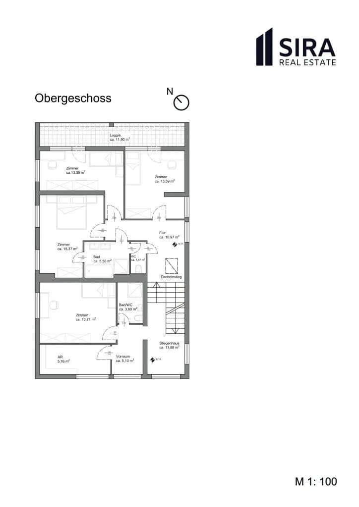 9-Zimmer-Haus kaufen in Wien – 364,5 m², € 2.189.000 – Bild 17 von 18