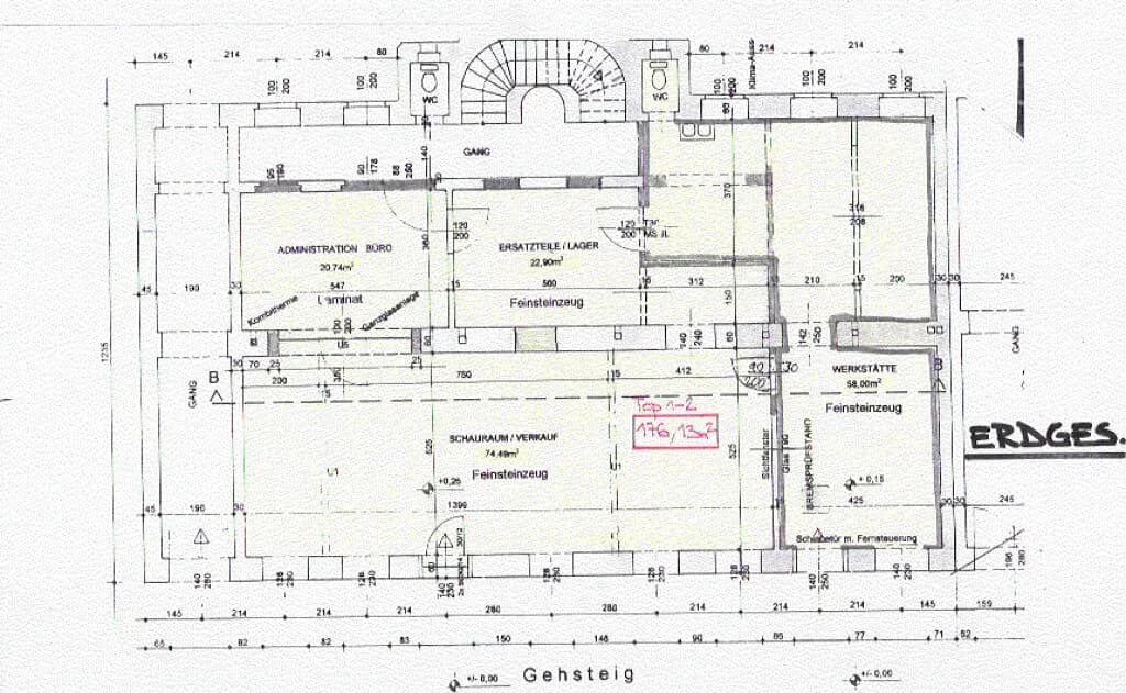 5-Zimmer-Gewerbeimmobilie mieten in Wien – 172 m², € 2.040 – Bild 22 von 22