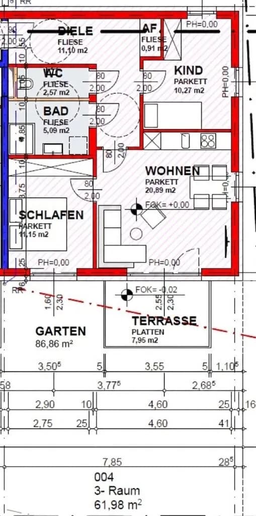 2-Zimmer-Wohnung kaufen in Wels-Land – 61,98 m², € 290.084 – Bild 11 von 11