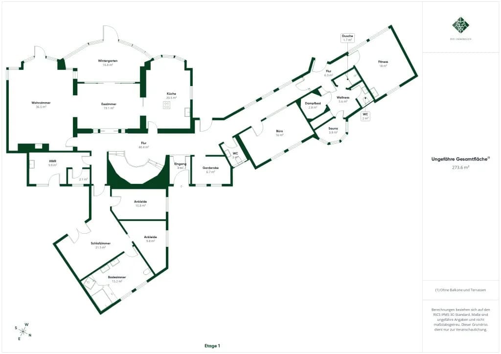 13-Zimmer-Immobilie kaufen in Kufstein – 389,8 m², € 2.970.000 – Bild 9 von 11