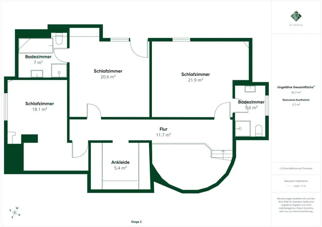 13-Zimmer-Immobilie kaufen in Kufstein – 389,8 m², € 2.970.000 – Bild 10 von 11