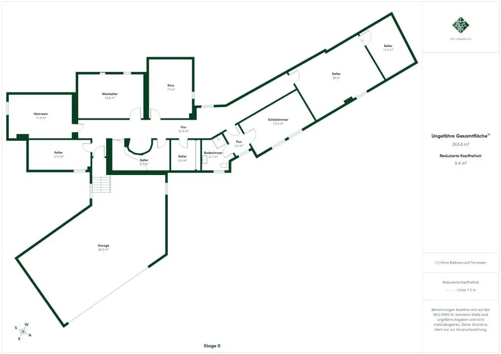 13-Zimmer-Immobilie kaufen in Kufstein – 389,8 m², € 2.970.000 – Bild 11 von 11