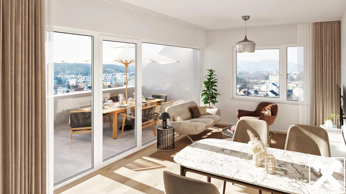 3-Zimmer-Wohnung mieten in Wien – 73,81 m², € 2.072