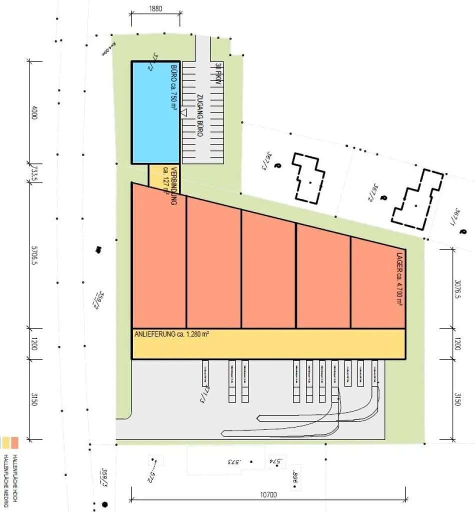 Grundstück mieten in Wels – 14 225 m² – Bild 4 von 8