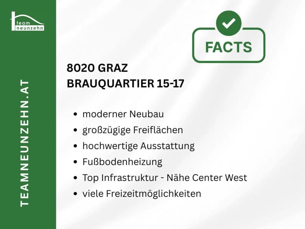 3-Zimmer-Wohnung mieten in Graz – 53,12 m², € 847 – Bild 10 von 17