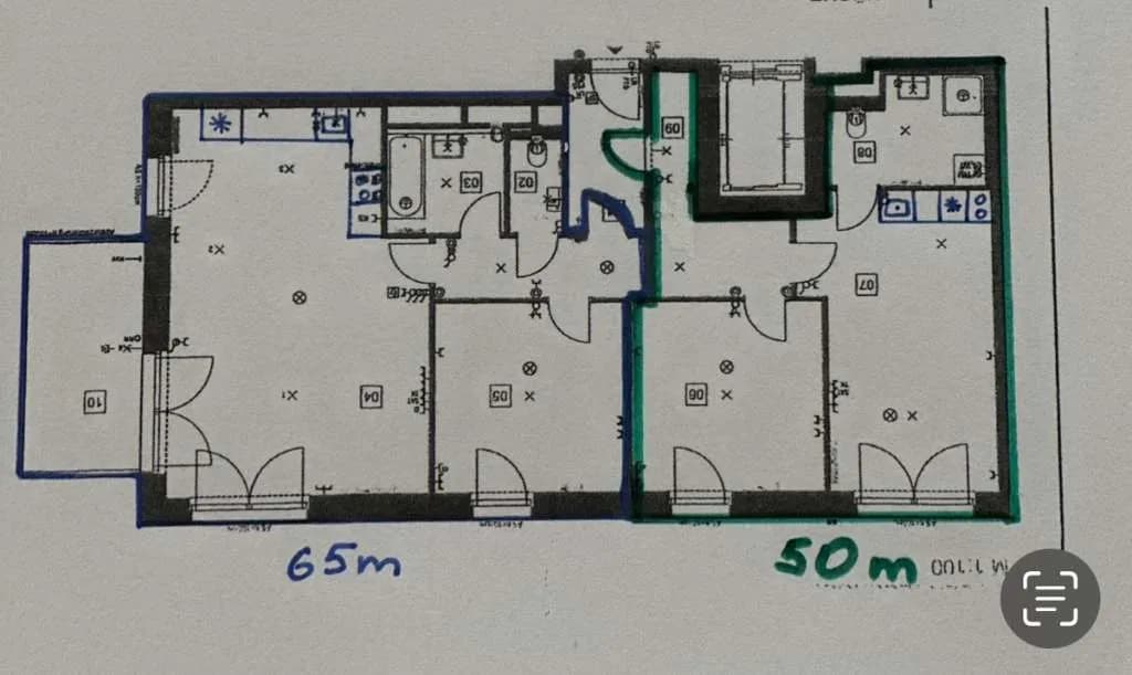 4-Zimmer-Wohnung mieten in Wien – 115 m², € 1.995