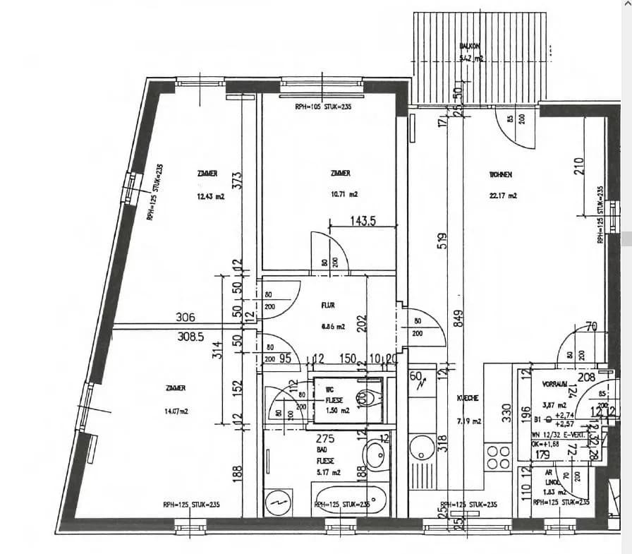 3-Zimmer-Wohnung mieten in Südoststeiermark – 79,87 m², € 828 – Bild 6 von 6