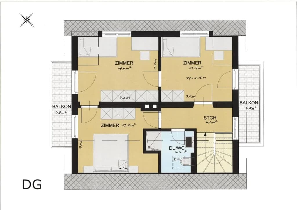 5-Zimmer-Haus kaufen in Graz – 120 m², € 700.000 – Bild 25 von 26