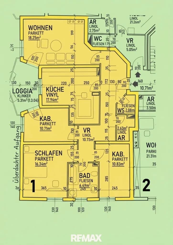 4-Zimmer-Wohnung kaufen in Villach – 96,56 m², € 350.000 – Bild 13 von 13