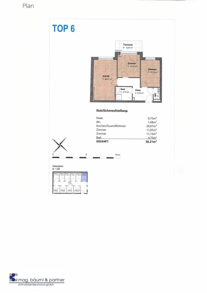 3-Zimmer-Wohnung kaufen in Wien – 58,21 m², € 349.900 – Bild 15 von 16