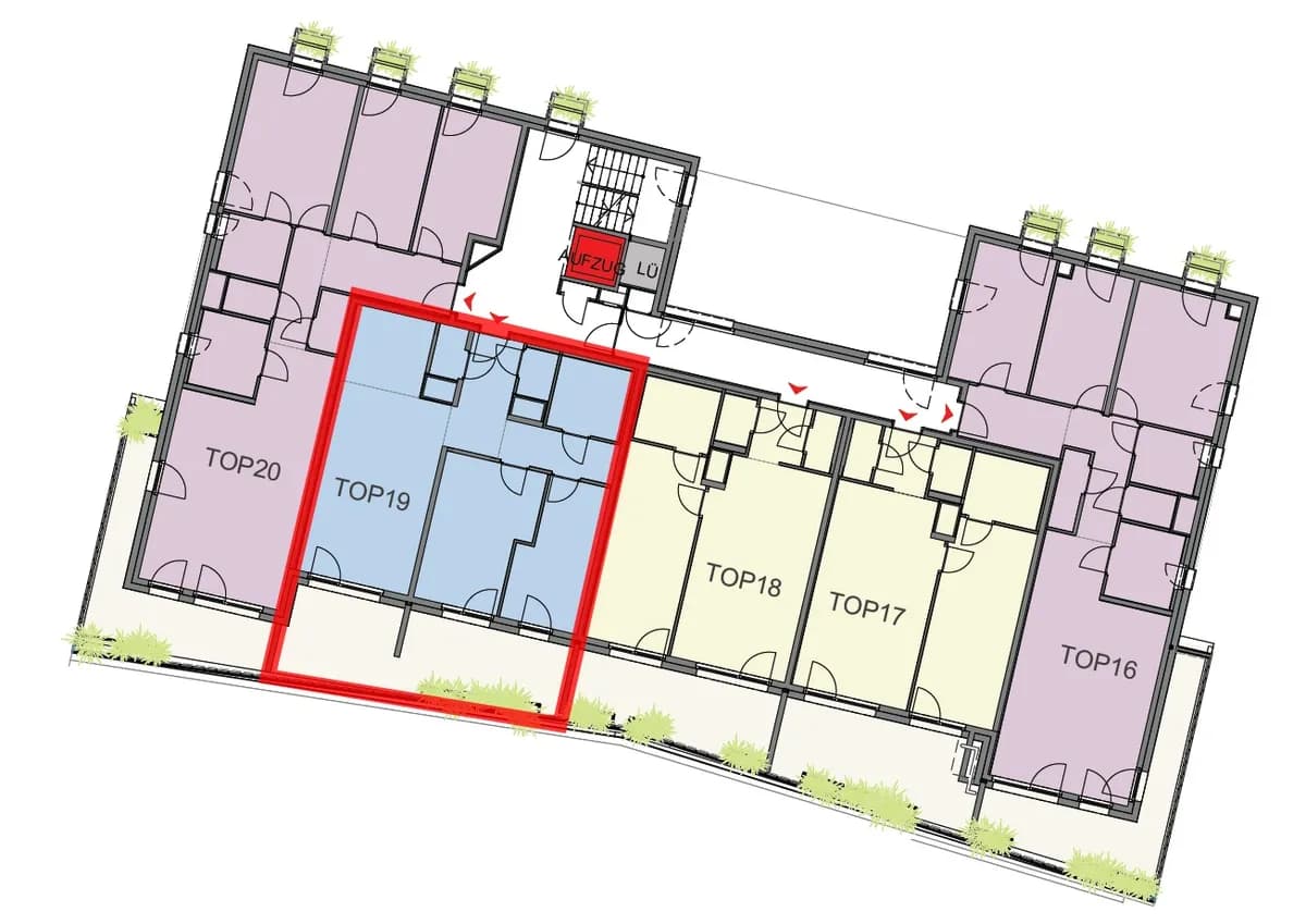 3-Zimmer-Wohnung mieten in Wien – 78 m², € 1.800 – Bild 2 von 10