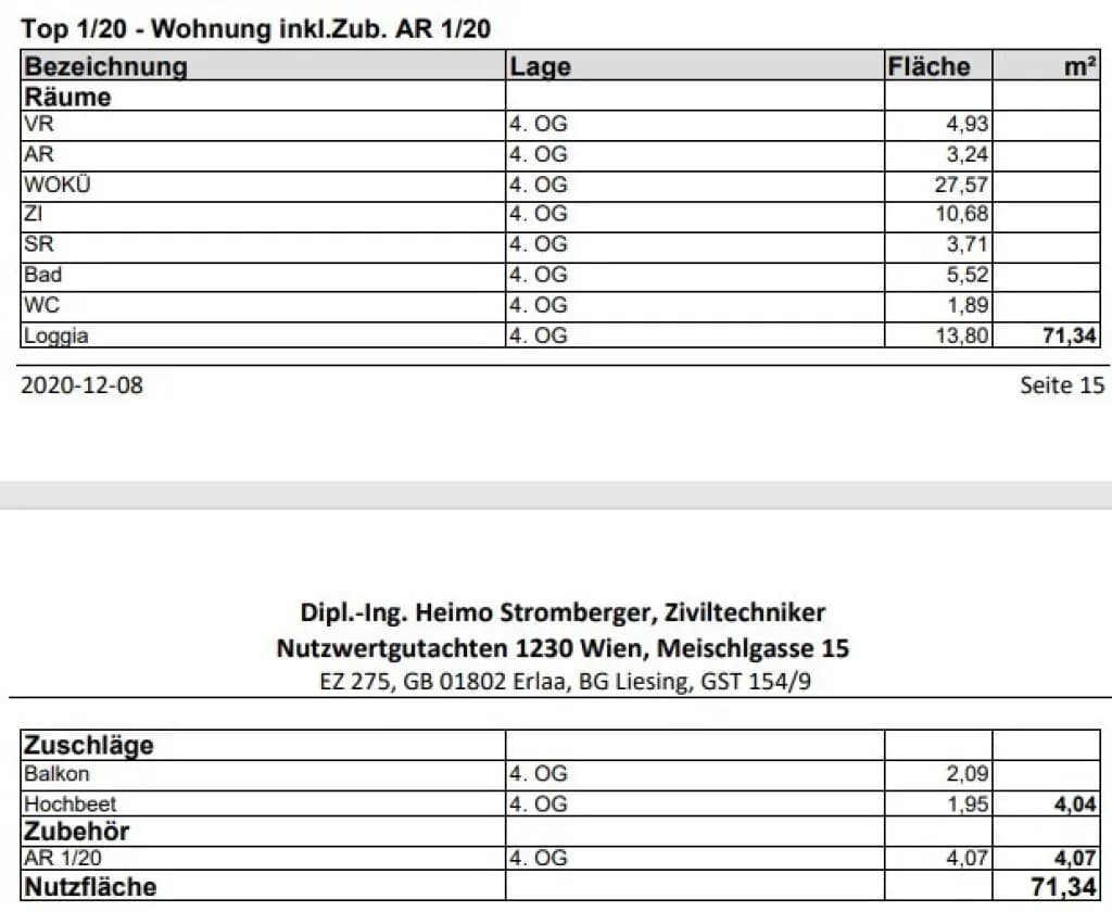 2-Zimmer-Wohnung kaufen in Wien – 57,54 m², € 315.900 – Bild 23 von 23