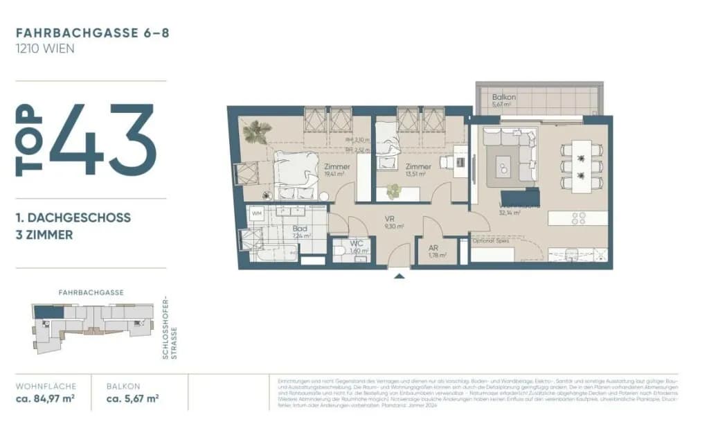 3-Zimmer-Wohnung kaufen in Wien – 84,97 m², € 675.300 – Bild 19 von 19