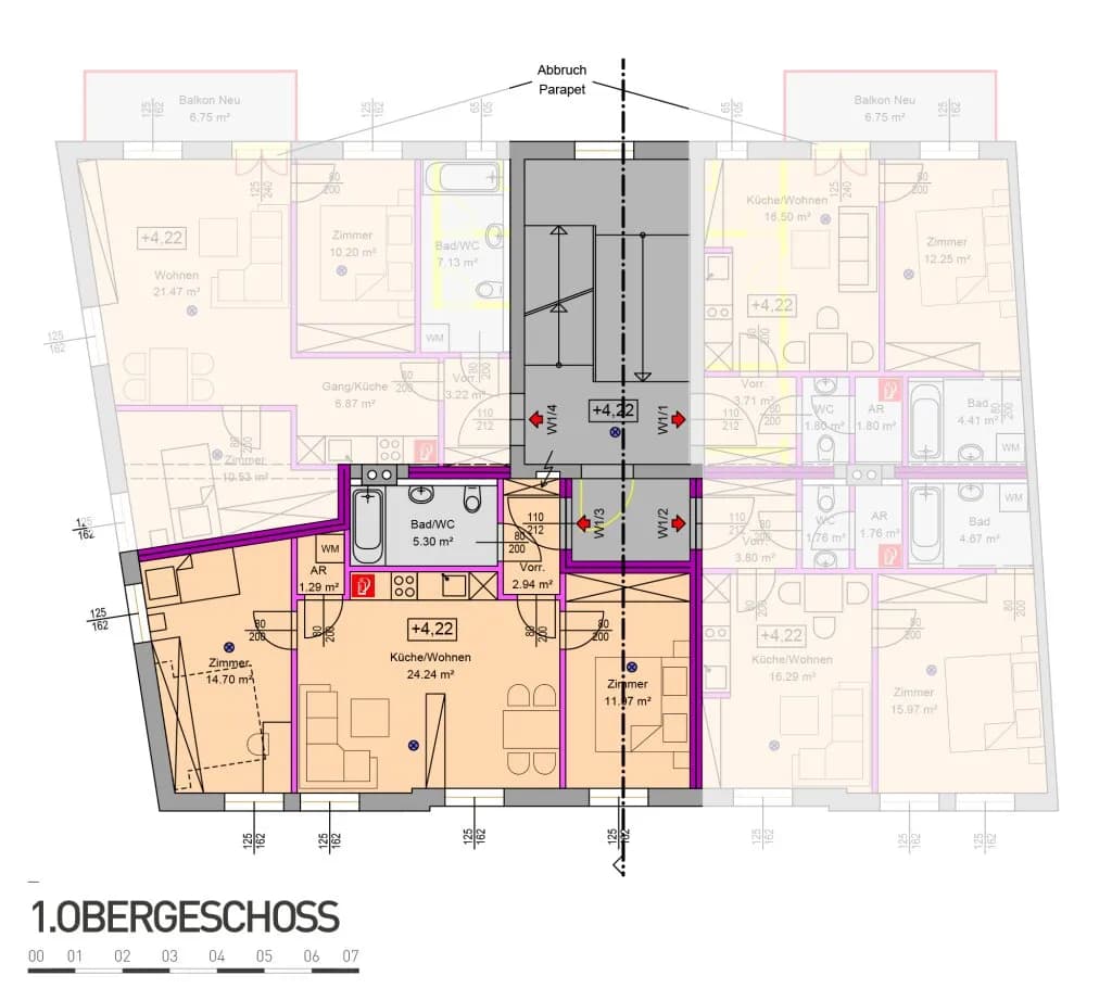 2-Zimmer-Wohnung mieten in Graz – 60 m², € 751 – Bild 4 von 4