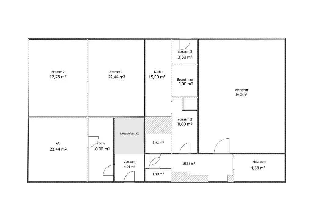 11-Zimmer-Gewerbeimmobilie kaufen in Hollabrunn – 278 m², € 260.000 – Bild 29 von 30