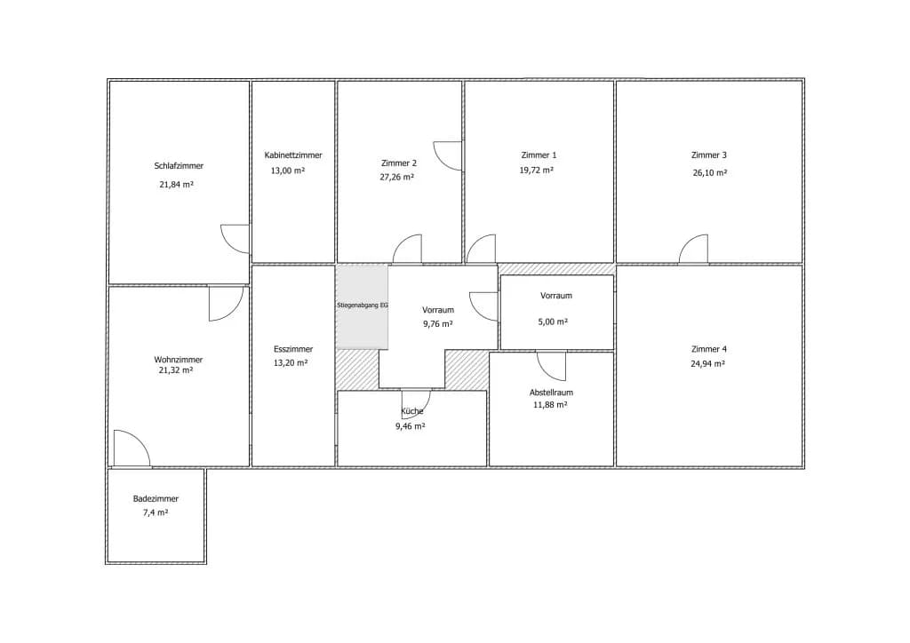11-Zimmer-Gewerbeimmobilie kaufen in Hollabrunn – 278 m², € 260.000 – Bild 30 von 30