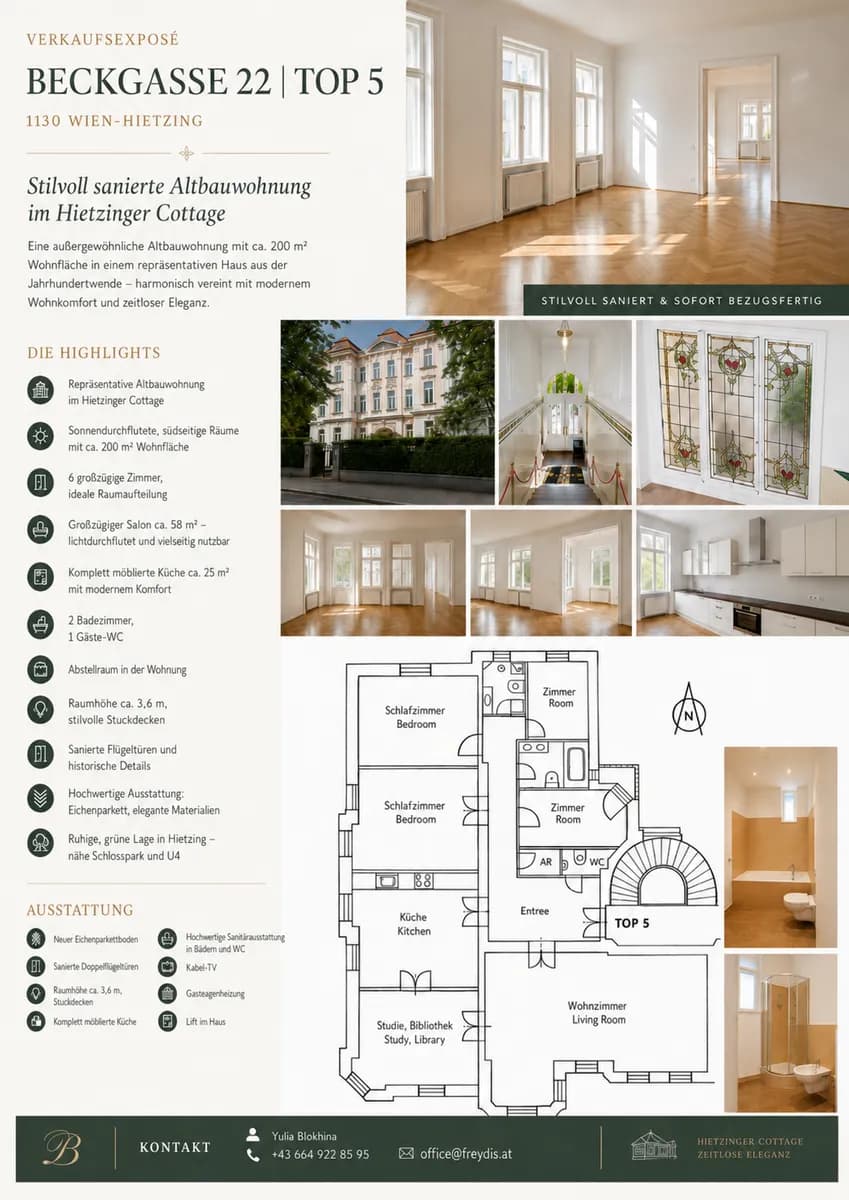 6-Zimmer-Wohnung kaufen in Wien – 200 m², € 1.890.000 – Bild 21 von 21