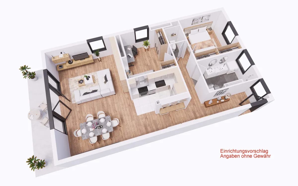 3-Zimmer-Wohnung mieten in Graz – 91,6 m², € 1.646 – Bild 13 von 14
