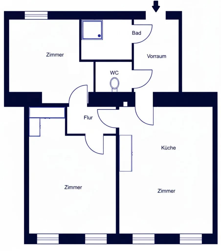 3-Zimmer-Wohnung kaufen in Wien – 58 m², € 299.000 – Bild 8 von 8