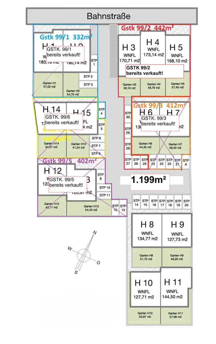 Grundstück kaufen in Bruck an der Leitha – 1 199 m², € 519.000 – Bild 5 von 10