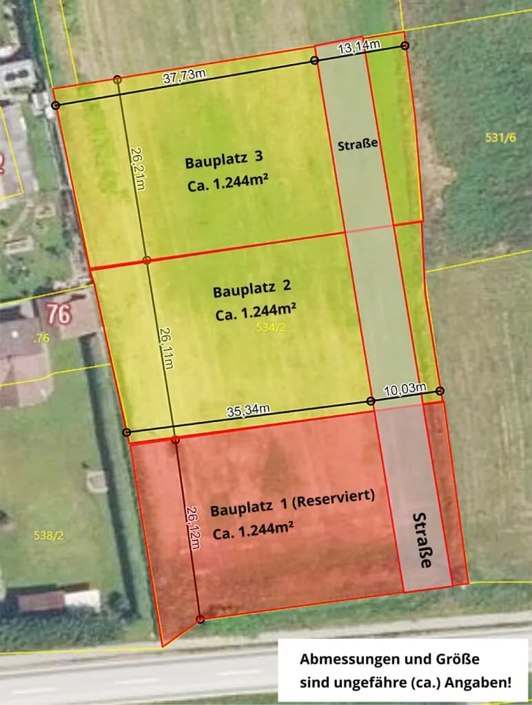 Grundstück kaufen in Weiz – 1 244 m², € 105.740 – Bild 3 von 17