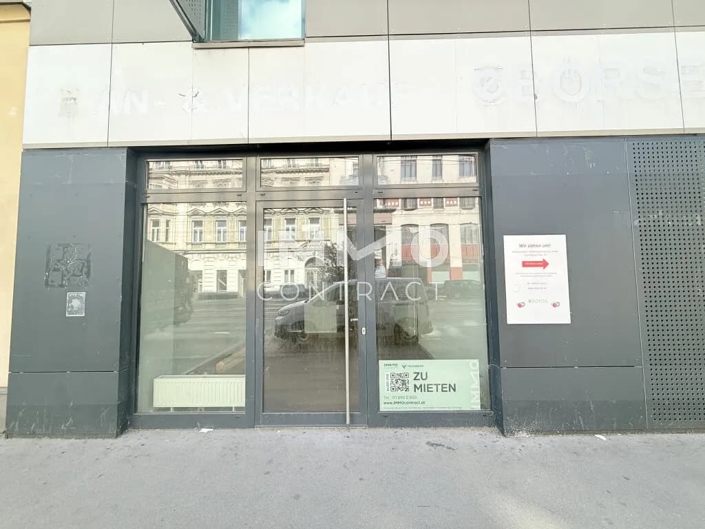 2-Zimmer-Gewerbeimmobilie mieten in Wien – 122 m², € 1.578