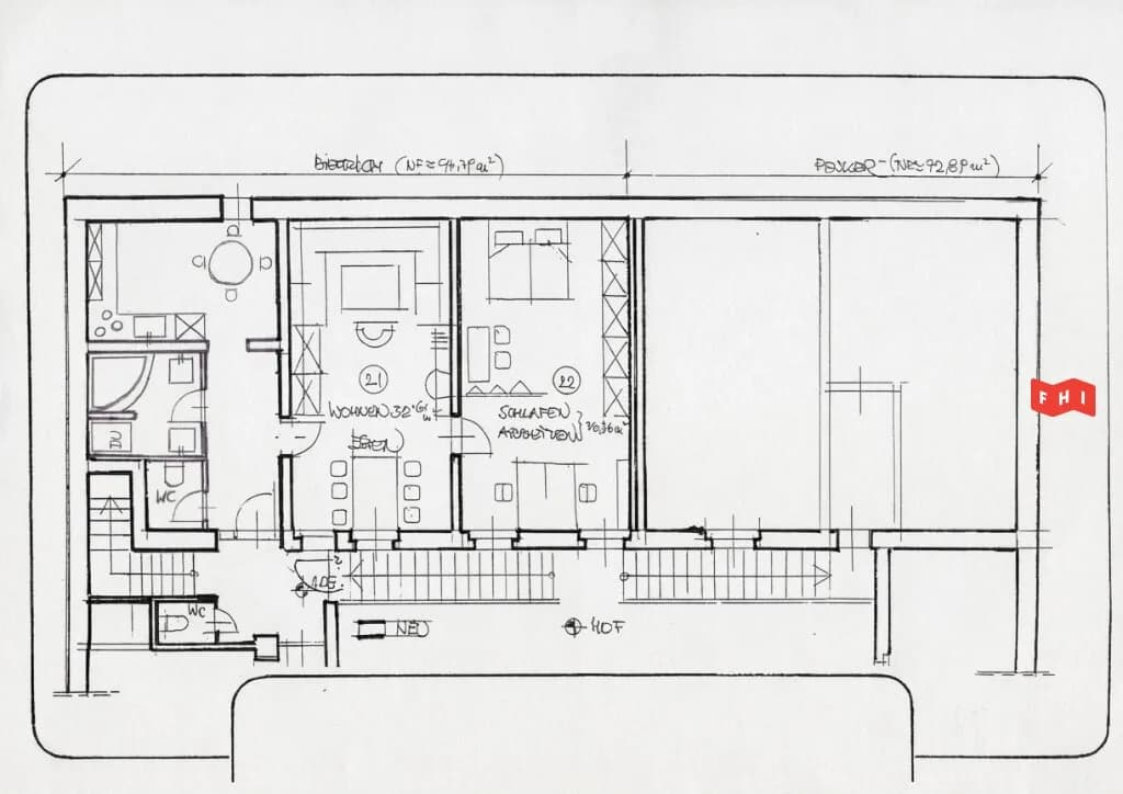 1-Zimmer-Wohnung kaufen in Klagenfurt – 95 m², € 209.000 – Bild 9 von 12