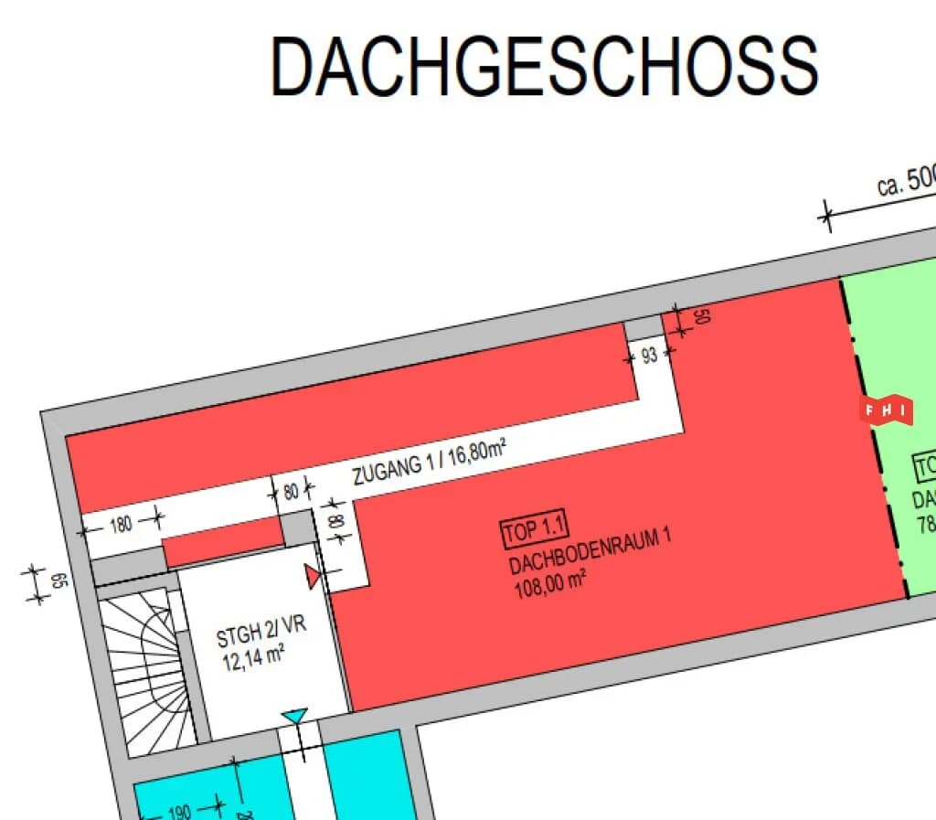 1-Zimmer-Wohnung kaufen in Klagenfurt – 95 m², € 209.000 – Bild 11 von 12