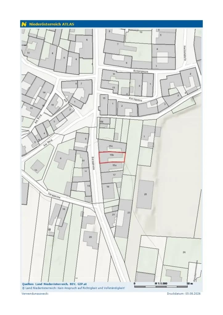 4-Zimmer-Haus kaufen in Hollabrunn – 70 m², € 105.000 – Bild 25 von 27