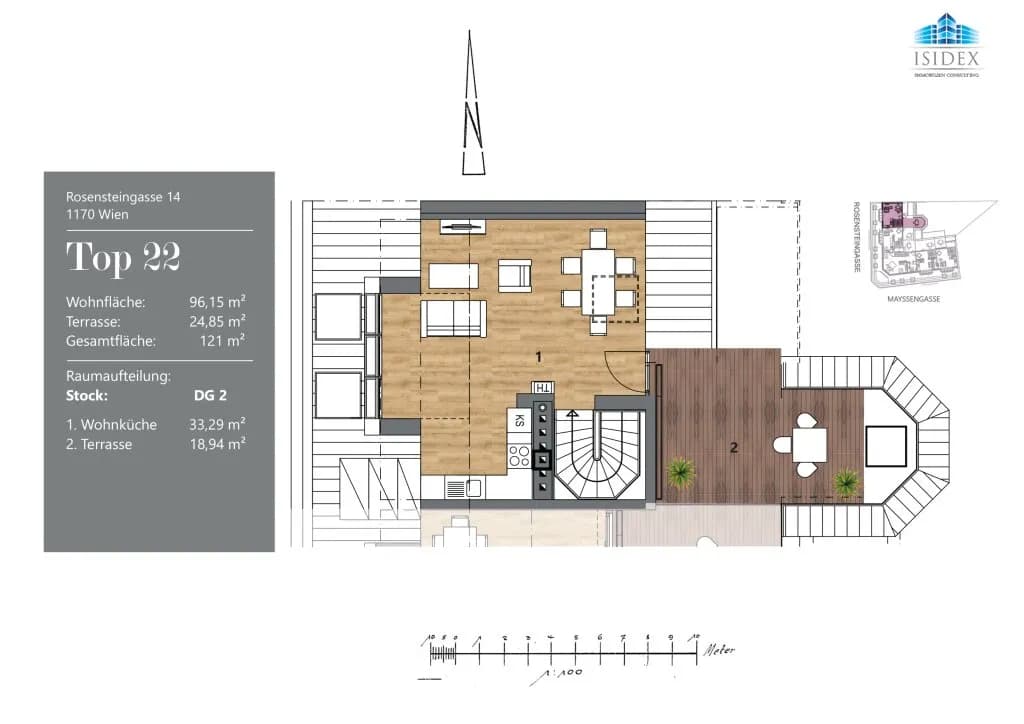 4-Zimmer-Wohnung kaufen in Wien – 96,15 m², € 749.000 – Bild 27 von 27