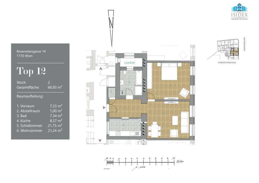 2-Zimmer-Wohnung kaufen in Wien – 66,93 m², € 359.000 – Bild 19 von 19