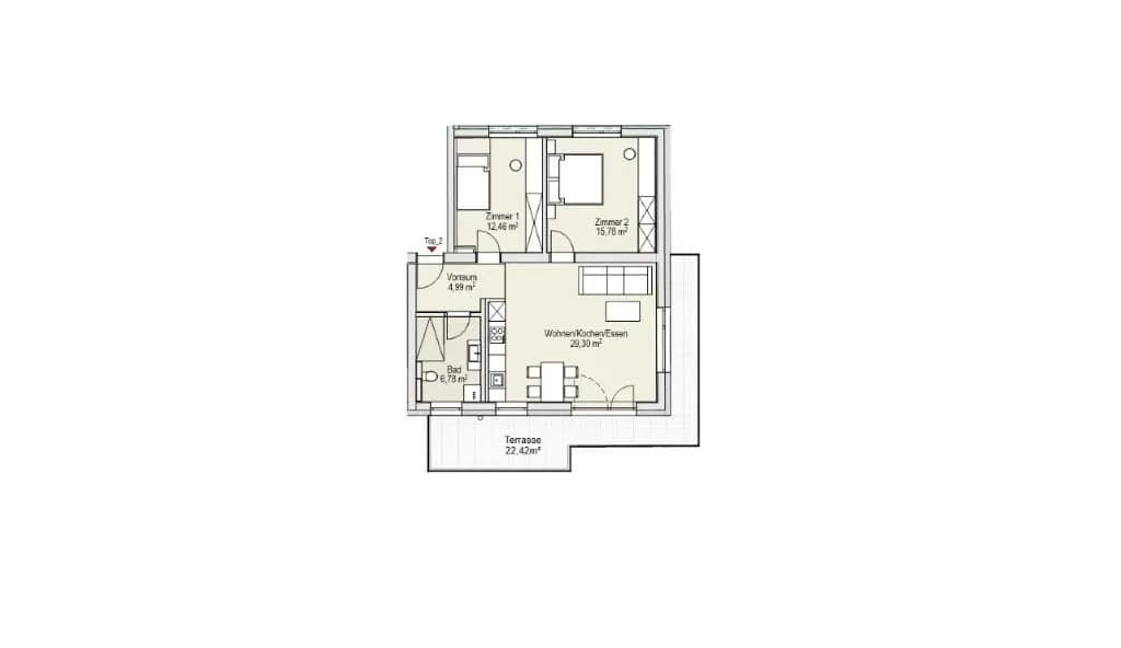 3-Zimmer-Wohnung kaufen in Innsbruck-Land – 69,56 m², € 498.000 – Bild 8 von 8
