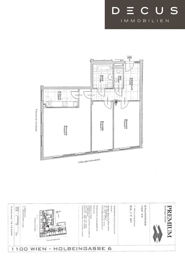 3-Zimmer-Wohnung mieten in Wien – 82,17 m², € 1.458 – Bild 5 von 5