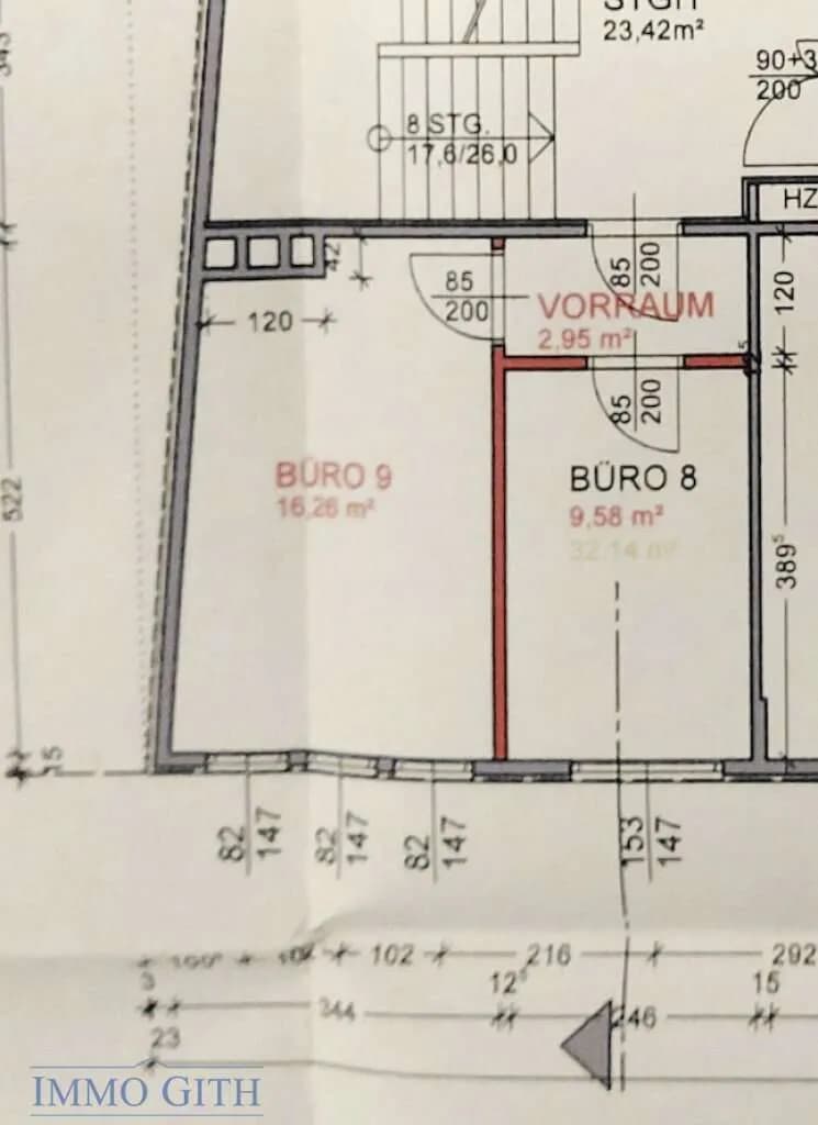 2-Zimmer-Gewerbeimmobilie mieten in Wien – 32 m², € 550 – Bild 10 von 10