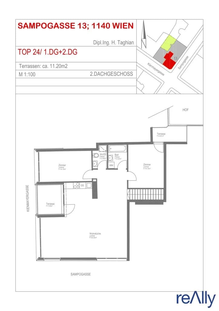 3-Zimmer-Wohnung mieten in Wien – 102,8 m², € 2.000 – Bild 27 von 27