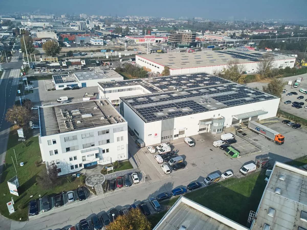 Gewerbeimmobilie mieten in Mödling – 6 896 m², € 6