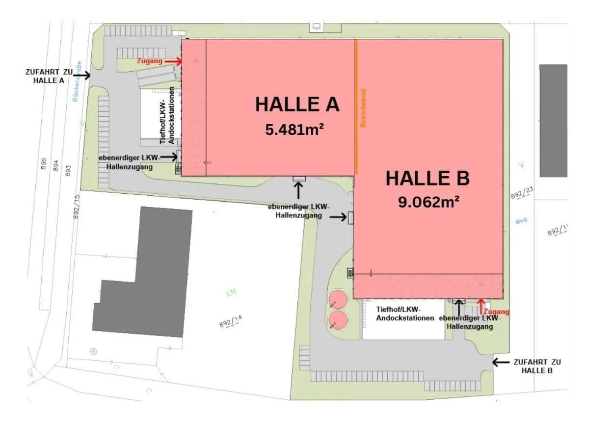 Gewerbeimmobilie mieten in Bruck an der Leitha – 27 614 m² – Bild 2 von 7