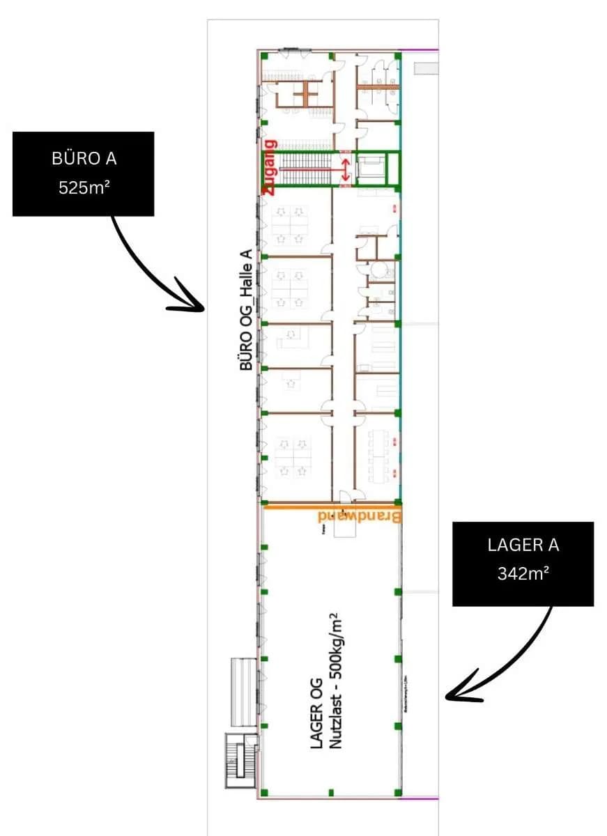 Gewerbeimmobilie mieten in Bruck an der Leitha – 27 614 m² – Bild 4 von 7