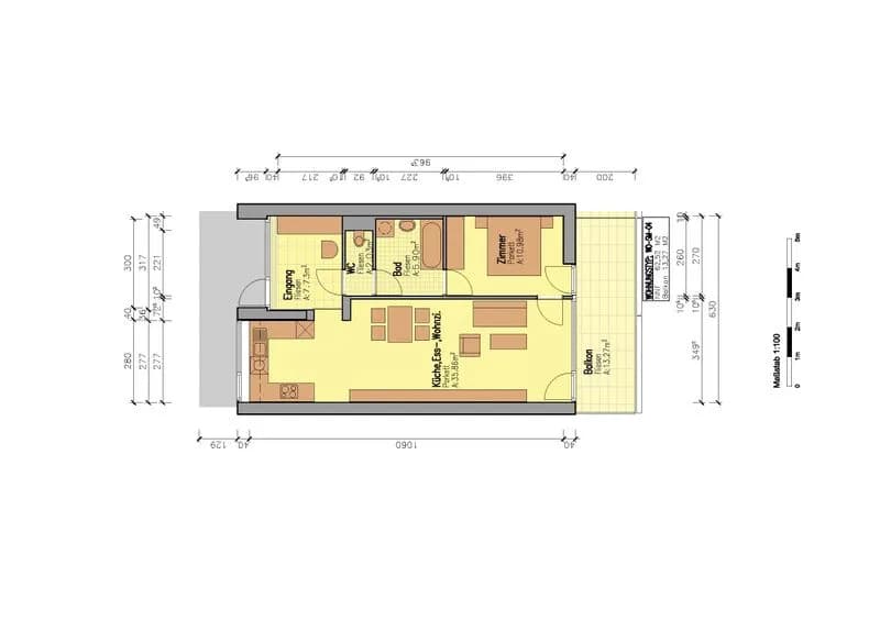 2-Zimmer-Wohnung mieten in Graz – 62,52 m², € 1.029 – Bild 6 von 8