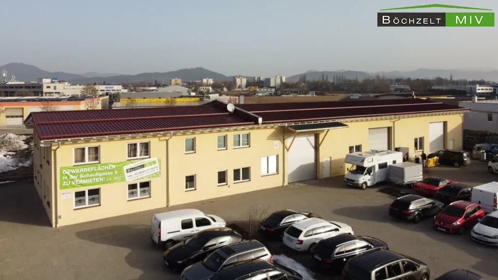 1-Zimmer-Gewerbeimmobilie mieten in Klagenfurt – 38 m², € 463
