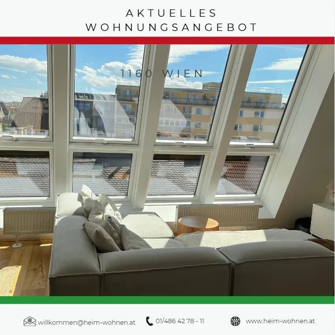 Wohnung mieten in Wien – 77,82 m², € 1.232