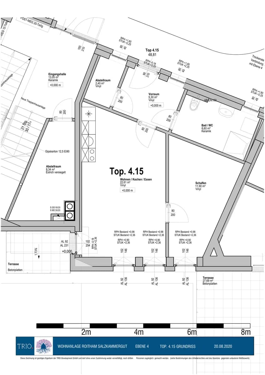 2-Zimmer-Wohnung mieten in Gmunden – 48,81 m², € 787 – Bild 13 von 13