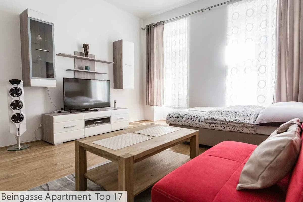 1-Zimmer-Wohnung mieten in Wien – 37 m², € 1.100