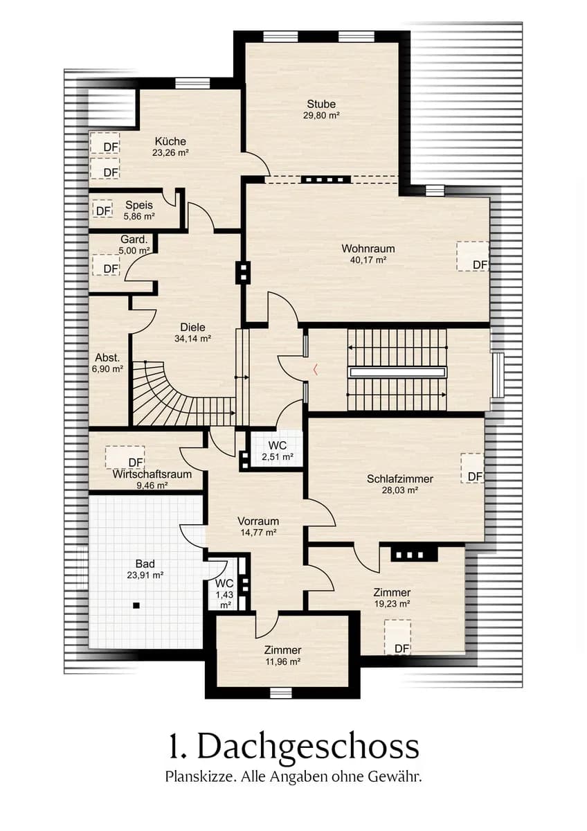 7-Zimmer-Wohnung kaufen in Wiener Neustadt – 378 m², € 549.000 – Bild 16 von 17
