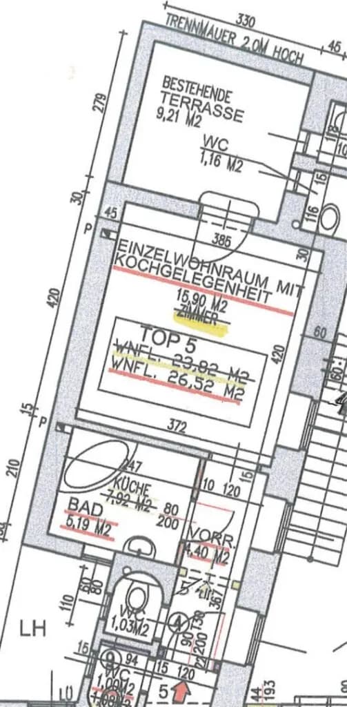1-Zimmer-Wohnung kaufen in Wien – 26,52 m², € 168.500 – Bild 6 von 6