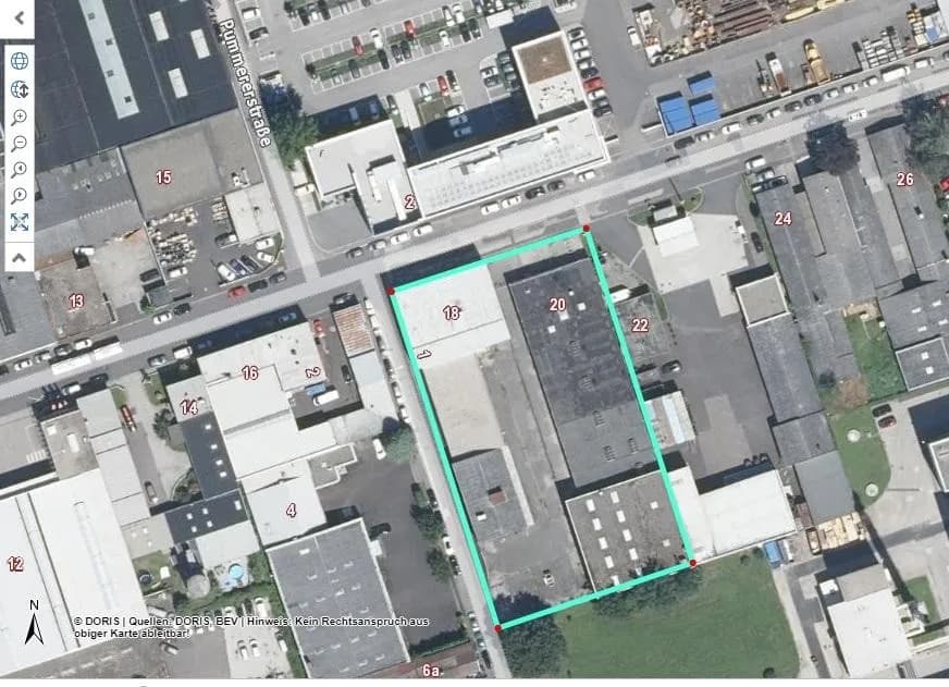 Immobilie mieten in Linz – 3 800 m²